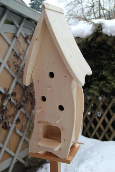 Preview: Woid Herz Nistkasten (N4) Vogelfutterhaus
